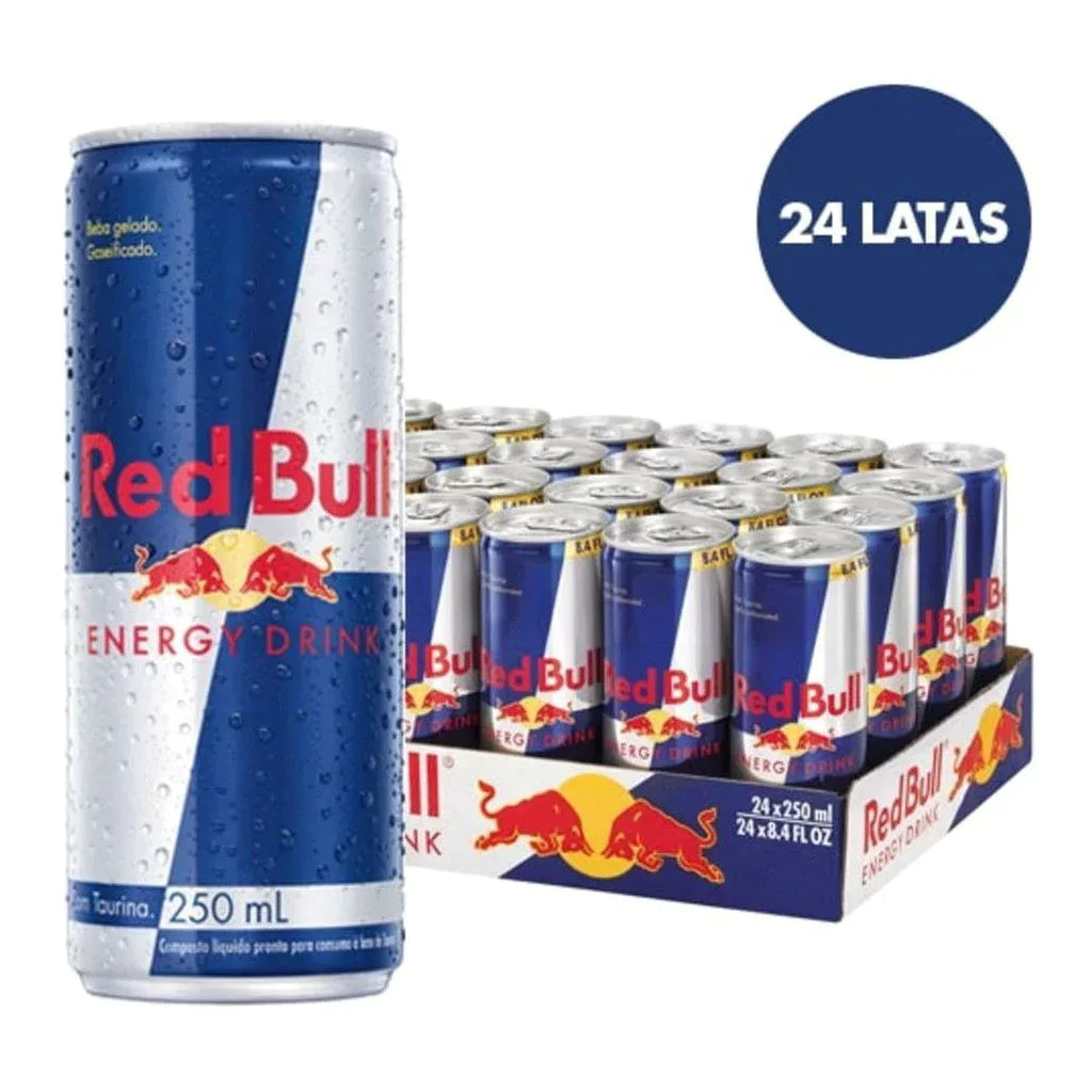 Energético Red Bull Energy Drink, 250ml (24 latas)