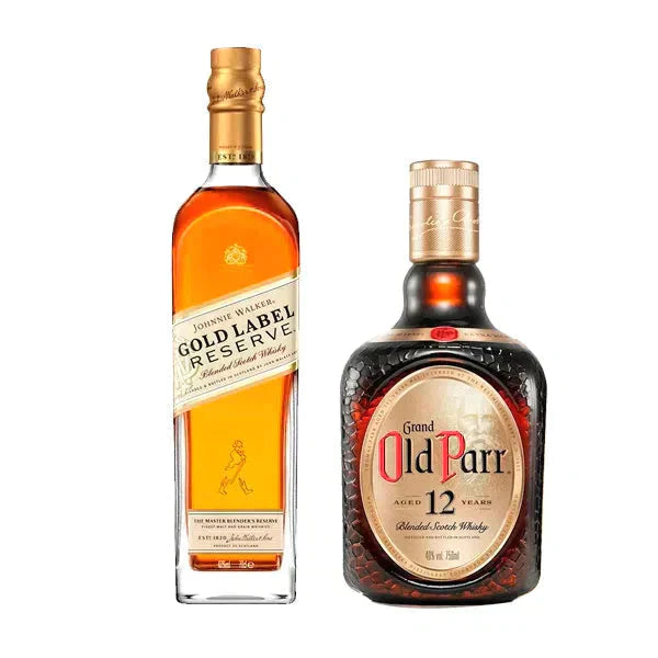 Whisky Old Parr 750ML + JW Gold Label 750ML