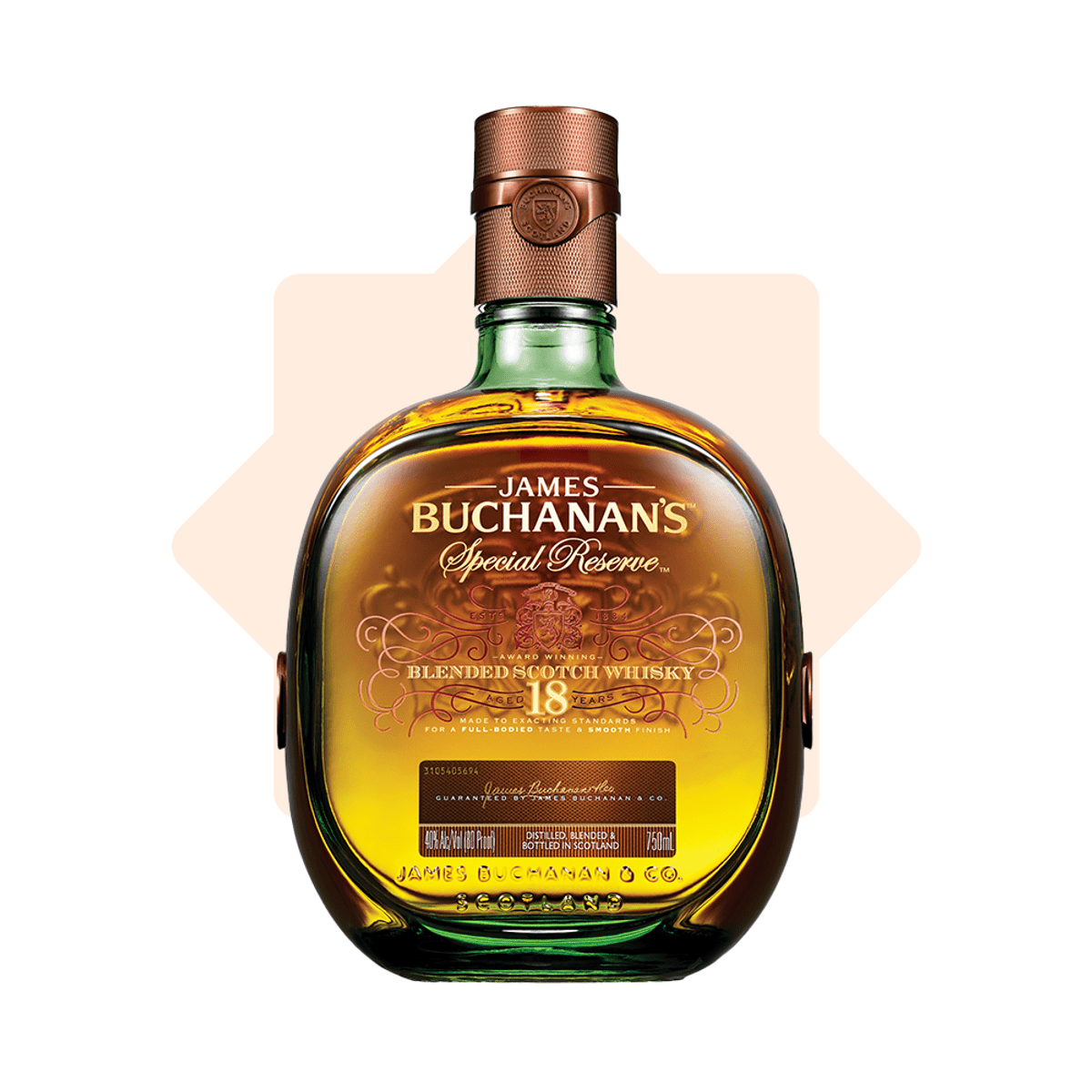 Whisky Buchanans's Special Reserve Aged 18 anos - 750ML