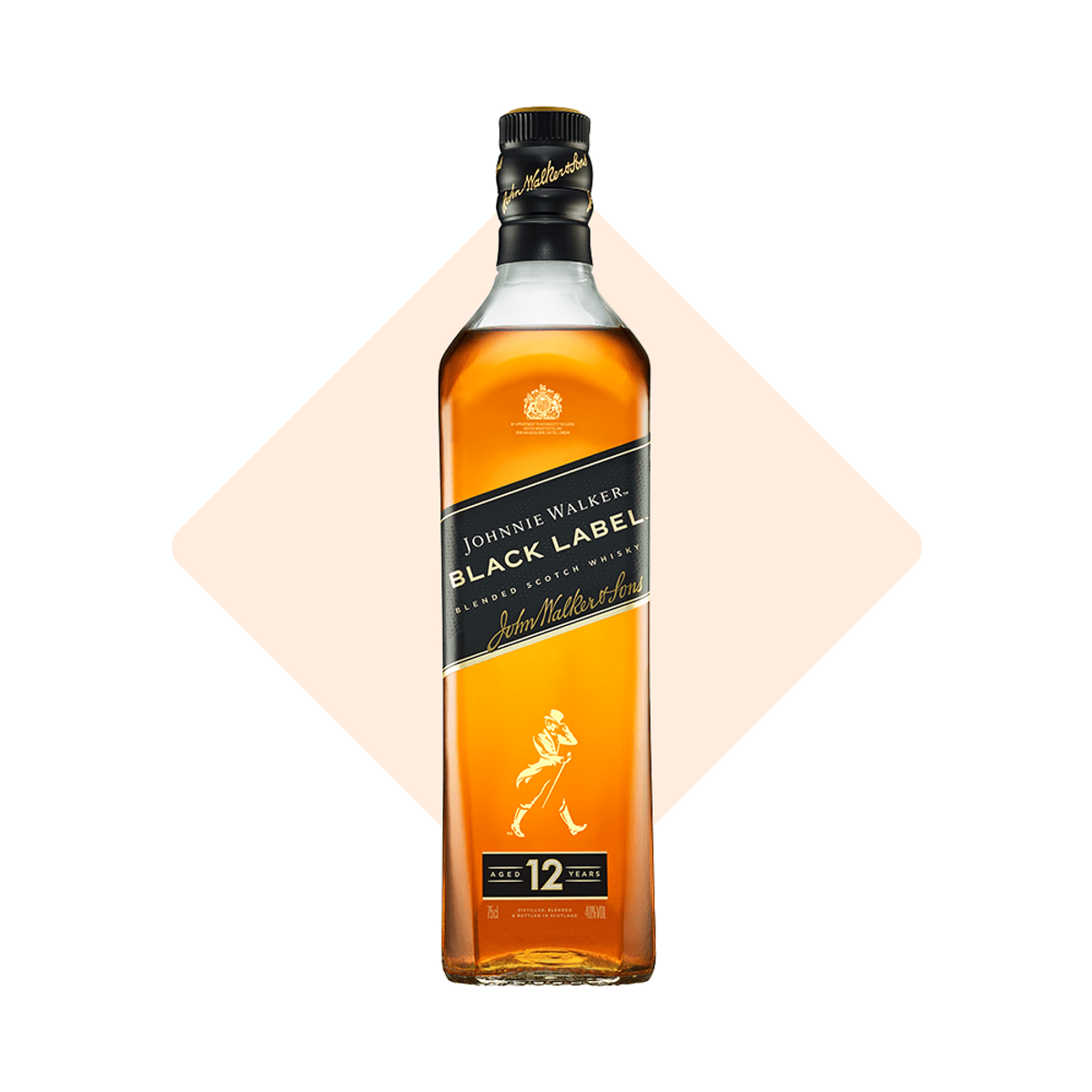 Whisky Johnnie Walker Black Label 12 anos 1L