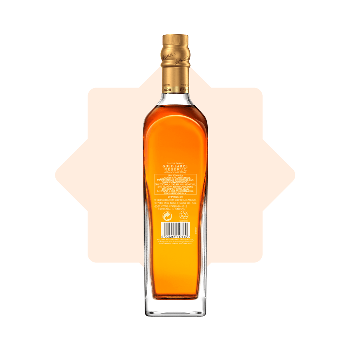 Whisky Johnnie Walker Gold Label Reserve 750ML