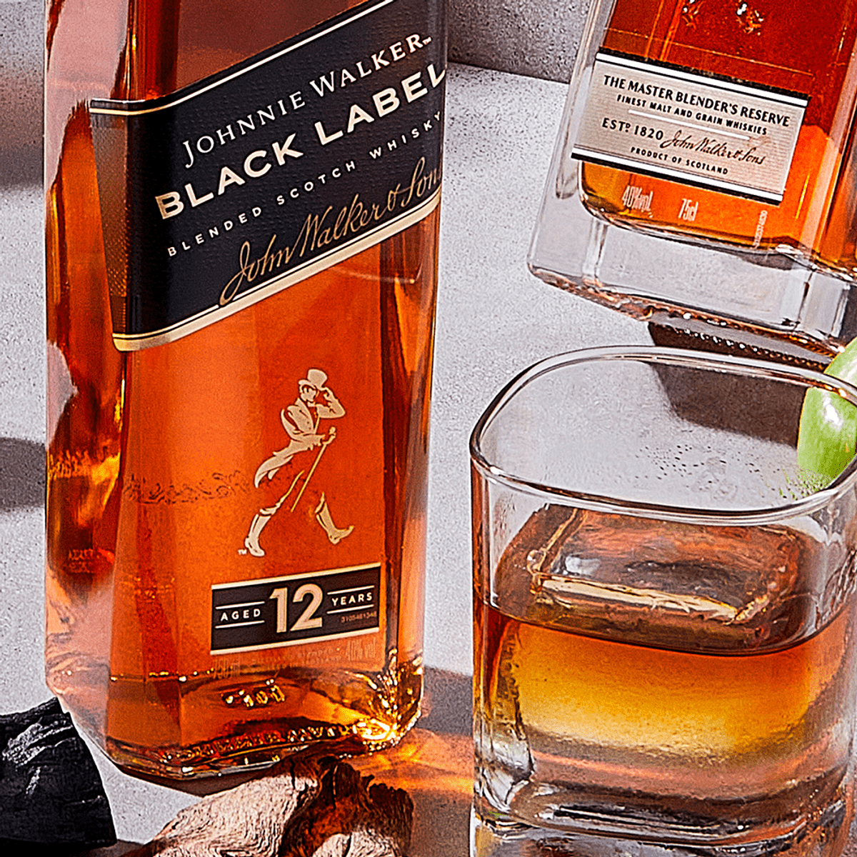 Whisky Johnnie Walker Black Label 12 anos 1L