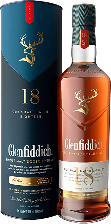 Whisky Glenfiddich 18 Anos 750Ml