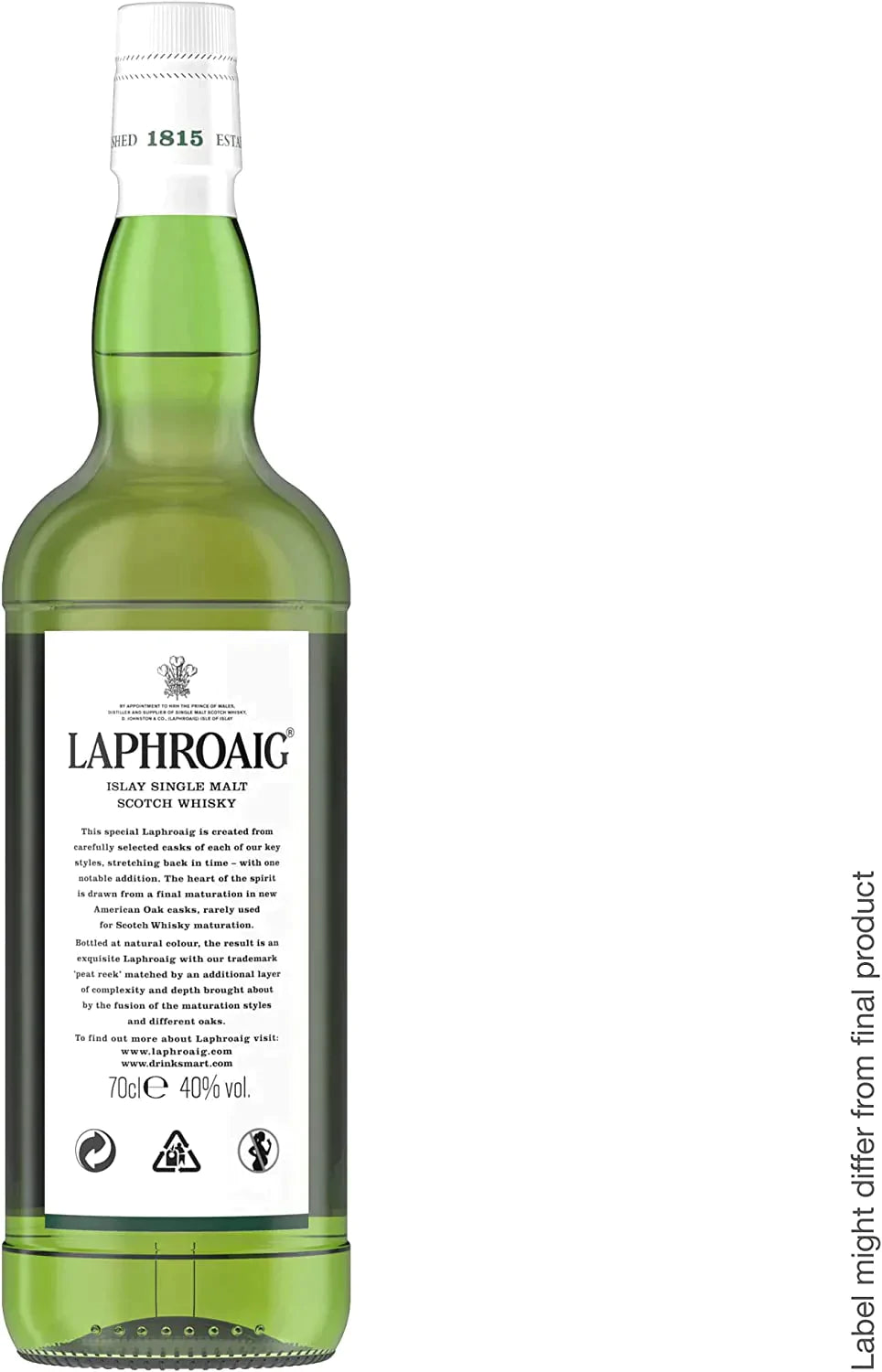 Whisky Escocês Laphroaig Select, 750ml