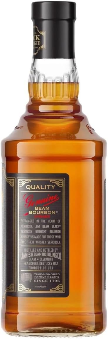 Jim Beam Whisky Black Bourbon 1L