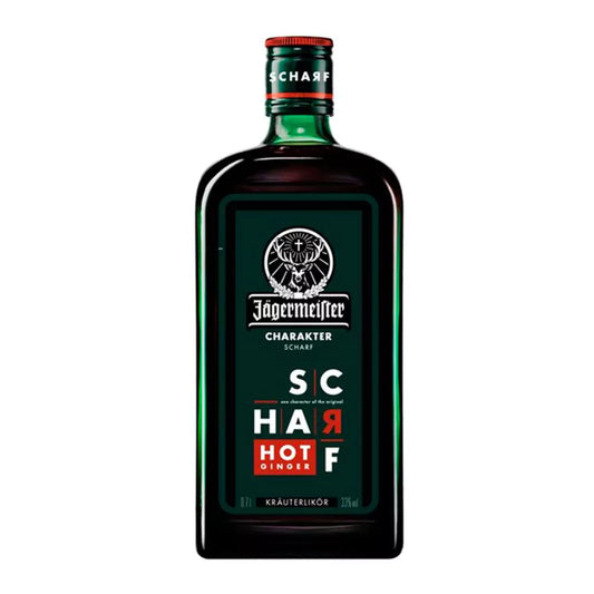 Licor Jagermeister Scharf Hot Ginger 700ml