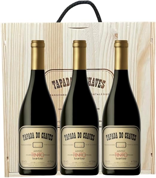 Vinho Tinto Tapada Do Chaves Reserva 750ml 3 Und + Cx Mad