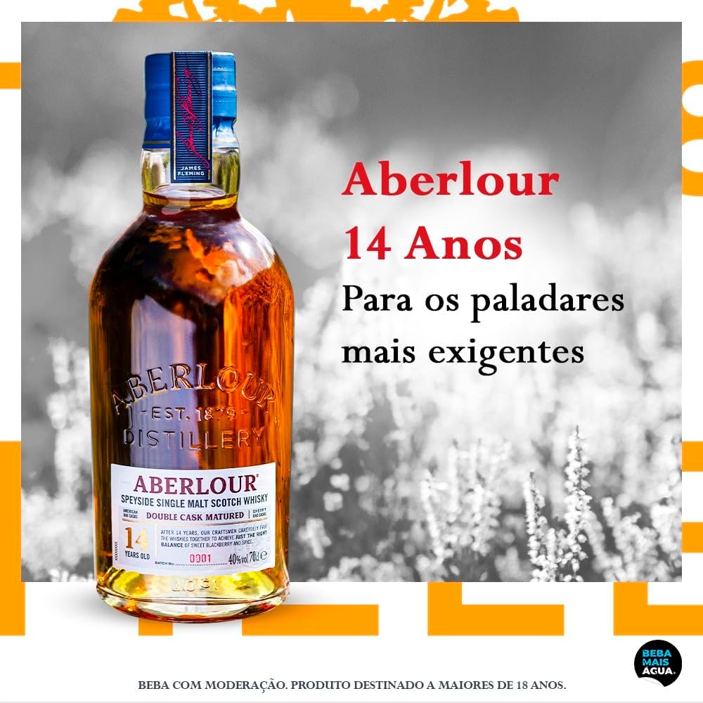 Scotch Whisky Aberlour 14 Anos Single Malt, 700Ml