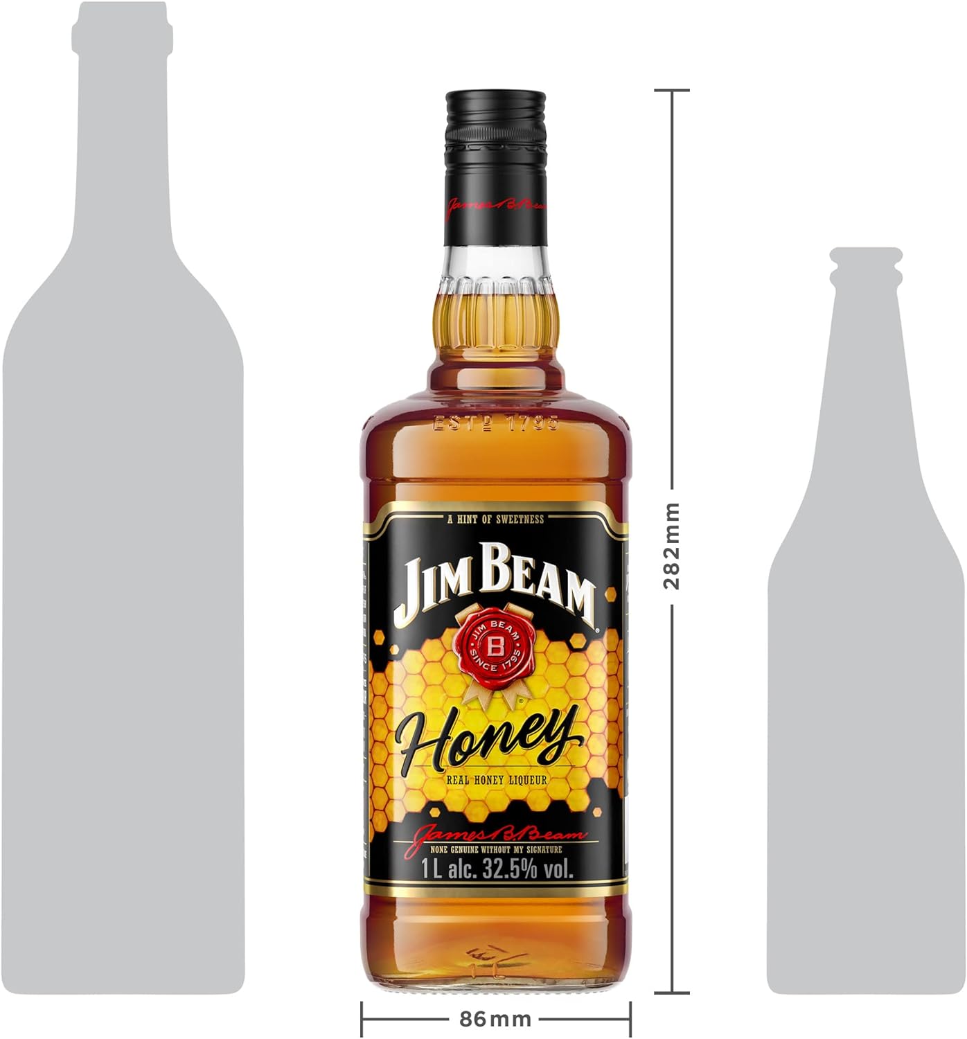 Jim Beam Whisky Honey Bourbon 1L