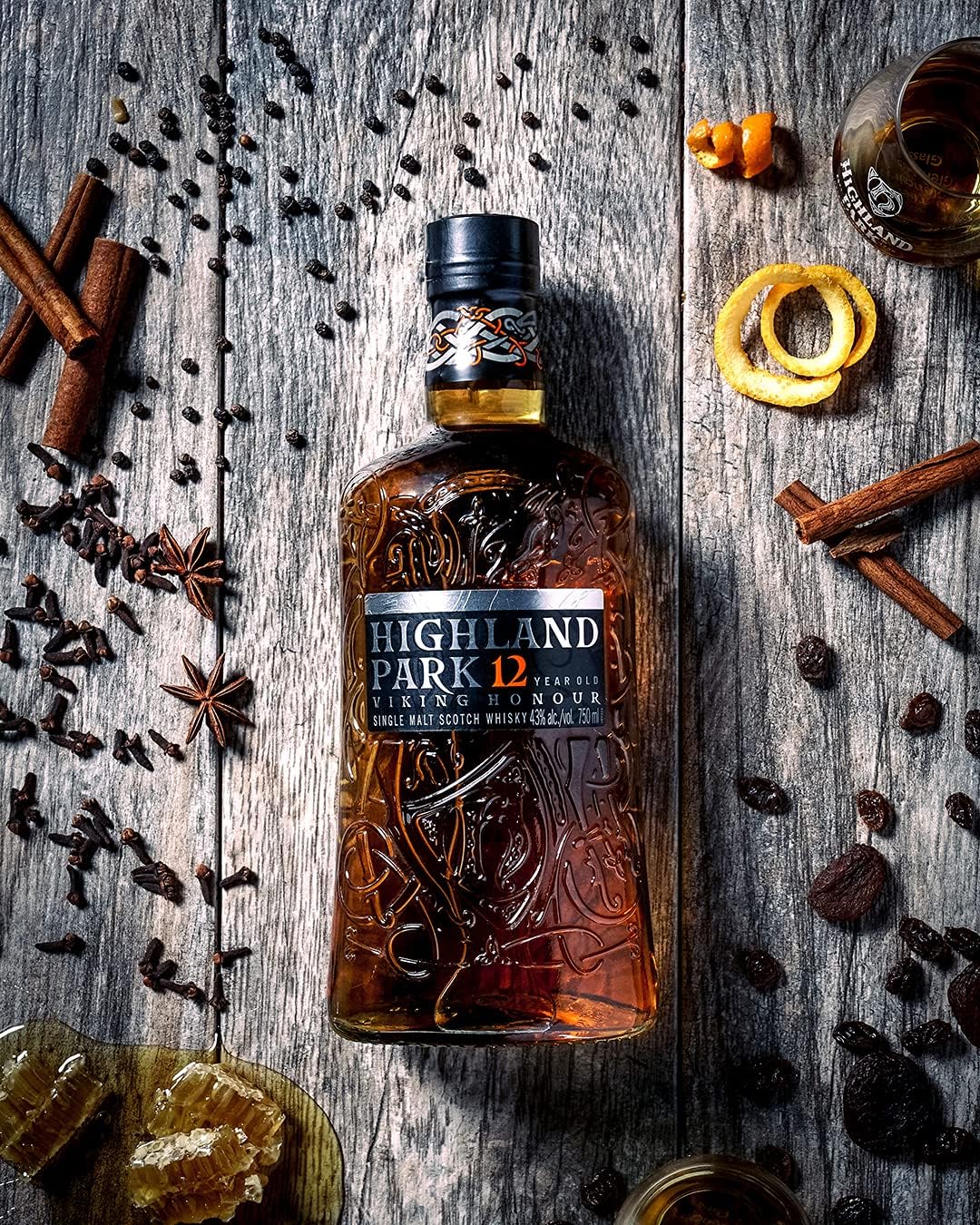 Kit Whisky Highland Park 12 Anos 700ml