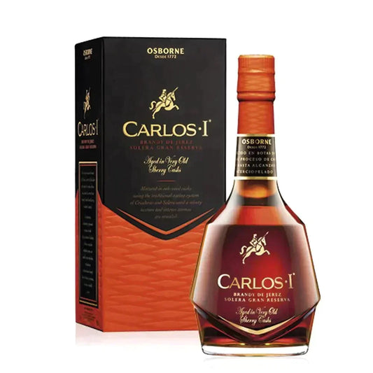 Carlos I Brandy de Jerez Solera Gran Reserva Osborne Sabor 700Ml