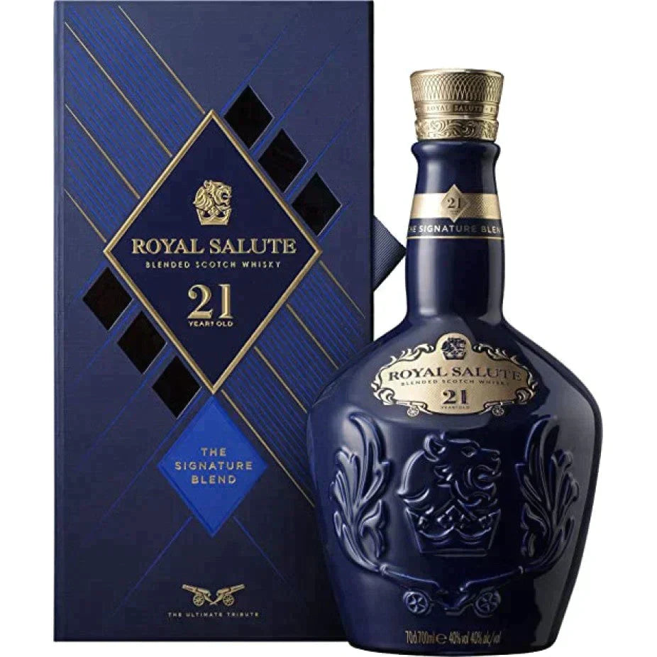 Whisky Royal Salute 21 anos Azul Saphire 700ml